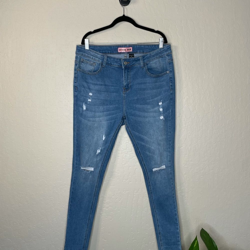 (CRYSTAL ROCK) jeans